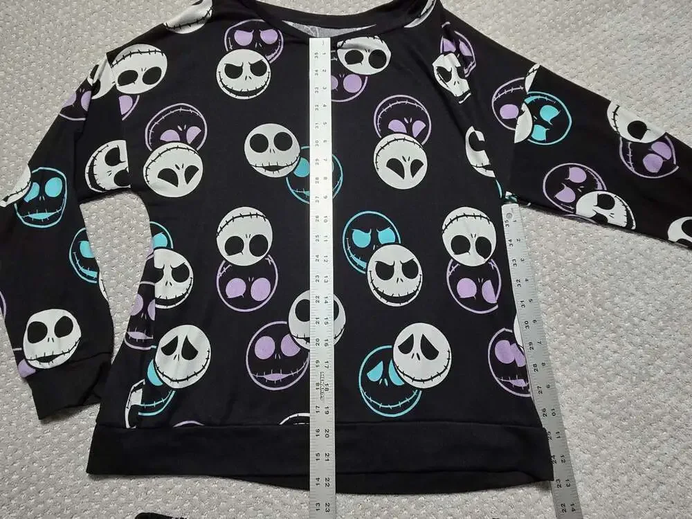 Disney The Nightmare Before Christmas Jack Skellington Long Sleeve Pajamas
